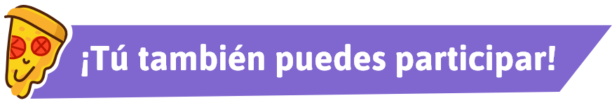 Tú también puedes participar